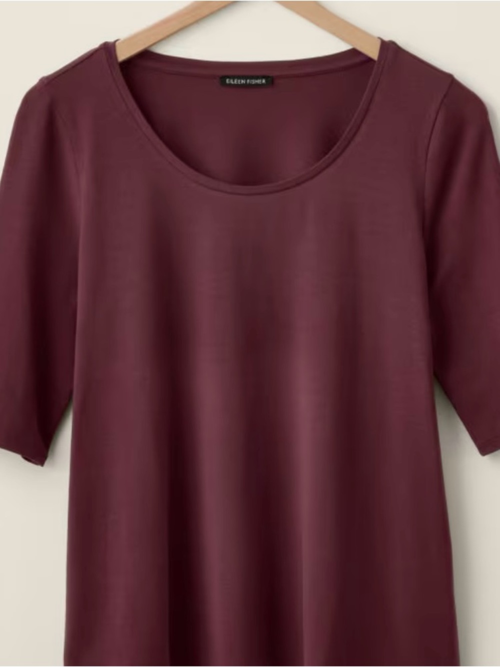 Eileen Fisher fine jersey tunic